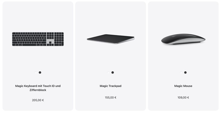 Apple soll bald eine neue Tastatur, Maus und ein Trackpad für den Mac vorstellen. (Bildquelle: Apple)