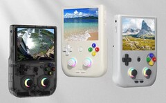 Die Handheld-Spielekonsole Anbernic RG406V ist aktuell in verschiedenen Varianten im Angebot. (Bildquelle: Geekbuying)