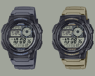 Casio hat die Uhrenmodelle AE1000W-5AV und AE1000W-8AV (siehe Bild) in den USA eingeführt. (Bildquelle: Casio)