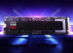 Die Samsung 9100 Pro soll eine der schnellsten PCIe 5.0 SSDs am Markt sein. (Bildquelle: Samsung)