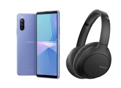Wer das Sony Xperia 10 III vorbestellt erhält kostenlos Kopfhörer mit ANC dazu. (Bild: Sony)