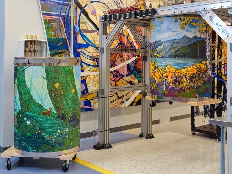 Ein Blick in das Forschungslabor von Google Quantum AI. (Bildquelle: Google)