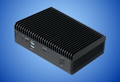 Die ASRock iBOX 1100 ist besonders kompakt, durch das wärmeleitende Metallgehäuse kann komplett auf einen Lüfter verzichtet werden. (Bild: ASRock)