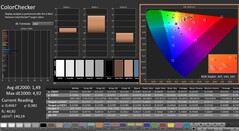 CalMAN: ColorChecker (kalibriert)