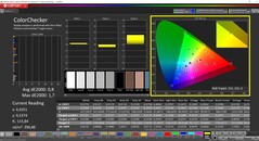 CalMAN ColorChecker kalibriert