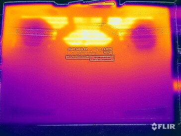 Oberflächentemperaturen Stresstest (Unterseite)