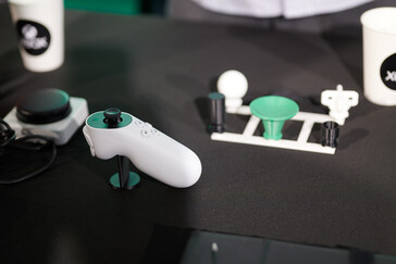 Der Adaptive Joystick von Microsoft. (Bildquelle: Andreas Sebayang/Notebookcheck.com)