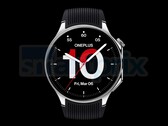 Die OnePlus Watch 3 soll ein überarbeitetes Design mit digitaler Krone erhalten. (Bildquelle: SmartPrix)