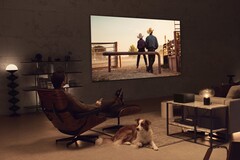 LG hat einen OLED Smart TV vorgestellt, der komplett drahtlos ist – abgesehen vom Stromkabel. (Bild: LG)