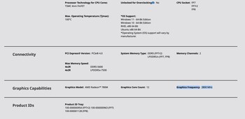 AMD Ryzen 9 7940HS Produktseite am 27. Februar 2023.