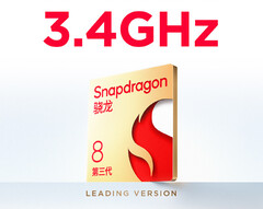 Das RedMagic 9S Pro wird vom Qualcomm Snapdragon 8 Gen 3 Leading Version angetrieben. (Bild: Weibo)