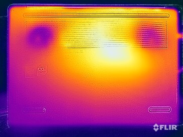 Oberflächentemperaturen Stresstest (Unterseite)