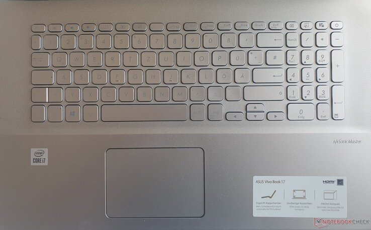 Asus VivoBook 17 (F712JA) Test: Günstige 17 Zoll passiv gekühlt -  Notebookcheck.com Tests