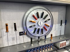 Die Arkfeld Pro in verschiedenen Designs. (Bildquelle: Andreas Sebayang/Notebookcheck.com)