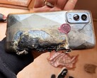 Dieses OnePlus Nord 2 ist explodiert, während es in der Hosentasche getragen wurde. (Bild: Suhit Sharma)