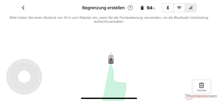 Kartierungsfahrt - Dreame Roboticmower A1 Review