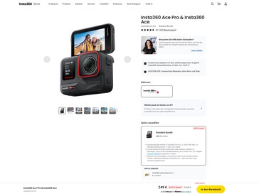 Die Insta360 Ace Pro für regulär 249 Euro