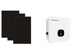Solaranlage 10,4 kWp mit optionalem Stromspeicher (Bild: Growatt, TW-Solar)