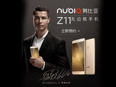 ZTE Nubia Z11: Mit CR7 als Werbeträger ruckzuck rund 250.000 Smartphones verkauft