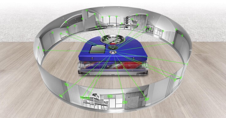 Der Roboter soll durch eine 360°-Rundumsicht besonders gut navigieren können