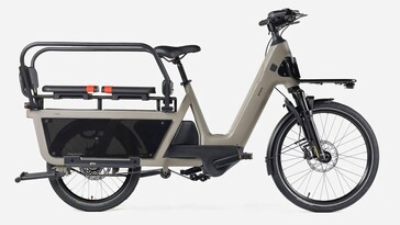 Beim Longtail sind zwei einzelne, gepolsterte Sitze für Mitfahrer vorhanden (Bildquelle: Decathlon, via Cleanrider)