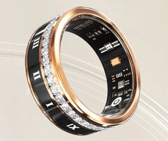 Der Rollme R5 Smart Ring setzt auf ein auffälliges Design in Silber oder Gold. (Bildquelle: Rollme)