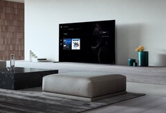 Der Sony A95L Smart TV unterstützt jetzt PS Remote Play. (Bild: Sony, bearbeitet)