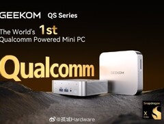 QS1 Pro: Mini-PC mit Qualcomm-SoC (Bildquelle: Geekom)