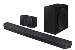 Die Flaggschiff-Soundbar HW-Q990C mit 11.1.4-Kanal-Sound und Dolby Atmos-Unterstützung ist eine von vielen Samsung-Neuheiten 2023. (Bild: Samsung)