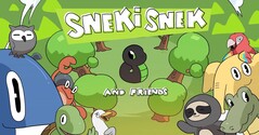 Razers Sneki Snek macht in niedlichen Cartoons jetzt Stimmung für Umweltschutz. (Bild: Razer)