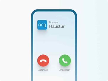 Es werden direkte Videoanrufe unterstützt (Bildquelle: Ring)