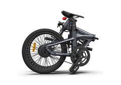 Das ADO Air lässt sich für den einfacheren Transport zusammenklappen. (Bild: ADO E-Bike)