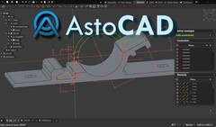 AstoCAD wird als kostenpflichtige FreeCAD-Mitgliedschaft eingeführt, um die Überarbeitung der Benutzeroberfläche zu finanzieren (Bildquelle: AstoCAD)