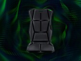 Die Sitzauflage Razer Freyja bietet immersive Rumble-Features und lässt PC-Spieler gegnerische Treffer hautnah miterleben. (Bildquelle: Razer)