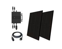 Balkonkraftwerk mit N-Typ-Solarmodulen (Bild: Jolywood, EWT, DealClub)