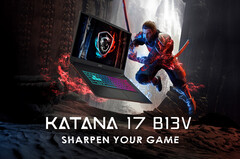 Das MSI Katana 17 B13VGK-1296 ist aktuell im Angebot. (Bildquelle: MSI)