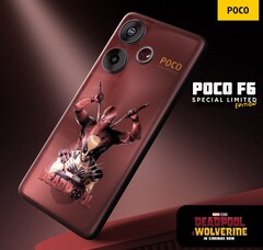 Das Poco F6 startet in einer limitierten Deadpool Edition in den Verkauf - allerdings nur in Indien. (Bildquelle: Poco)