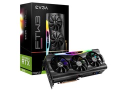 Grafikkarten, wie die hier zu sehende Nvidia RTX 3090, sind für Normalsterbliche weiterhin kaum käuflich zu erwerben (Bild: EVGA)