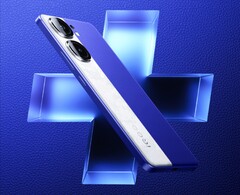 Das iQOO Neo 9S Pro+ wird in der Farbe &quot;Buff Blue&quot; angeboten. (Bild: Vivo)