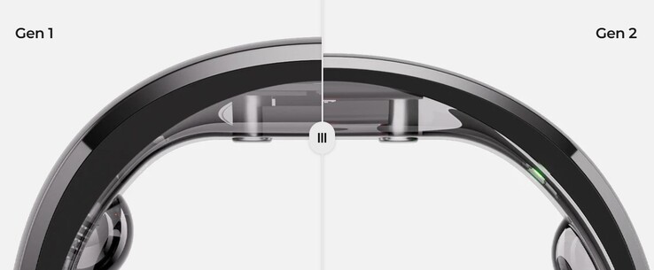 Im Vergleich zum Vorgänger ist der Ring dünner (Bildquelle: RingConn)