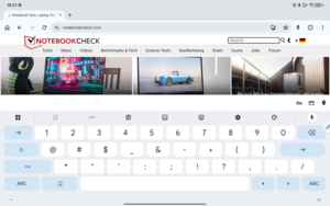 Test Lenovo ThinkTab X11 Touchscreen