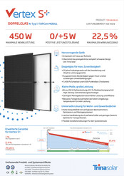 Technische Daten Trina Vertex S+ TSM-445NEG9R.25