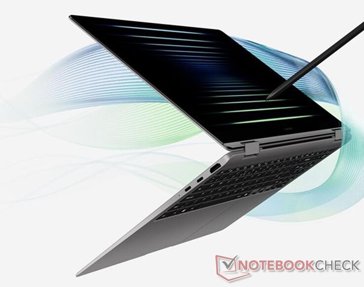 Das erste verfügbare Renderbild des Samsung Galaxy Book5 Pro 360 zeigt ein bekanntes Design. (Bildquelle: Notebookcheck)