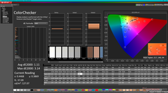 ColorChecker nach der Kalibrierung