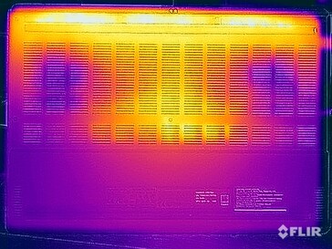 Oberflächentemperaturen Stresstest (Unetrseite)