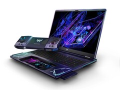 Mit dem Predator Project DualPlay stellt Acer auf der IFA 2024 ein interessantes Notebook-Konzept vor. (Bildquelle: Acer)