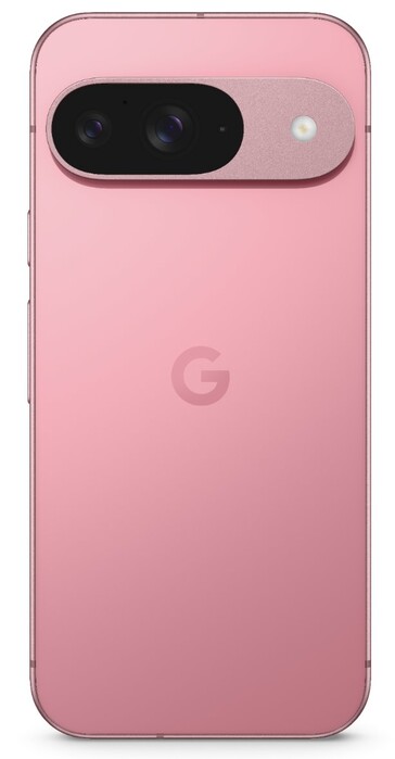 Offizielles Google Pixel 9 Renderbild in Pink.