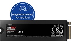 Die Samsung 990 Pro 2TB ist eine sehr gut geeignete SSD für die Sony PlayStation 5 Pro (Bildquelle: Samsung)