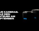 Während GoPro die GoPro Hero 13 Black und die GoPro Hero noch dezent im Teaser verhüllt, zeigt uns ein Leaker die neue Actioncam bereits im Hands-On. (Bildquelle: GoPro, editiert)