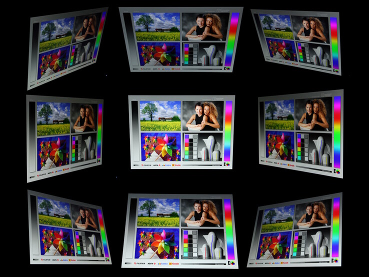 Gute IPS-Blickwinkelstabilität